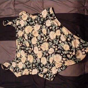 Old Navy Plus Size 2XL Sunflower Patterned One Piece